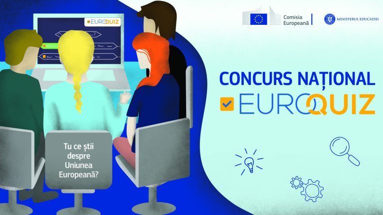Inspectoratul Școlar Județean Giurgiu anunță începerea înscrierilor la Concursul „Euro Quiz” 2022