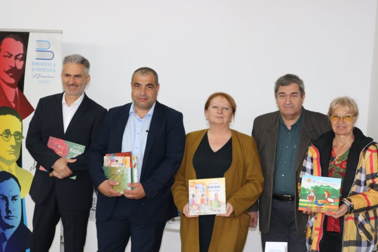 „Caravana Culturală Giurgiuveană” a poposit la Școala Gimnazială „Ioan Bădilă” din comuna Malu