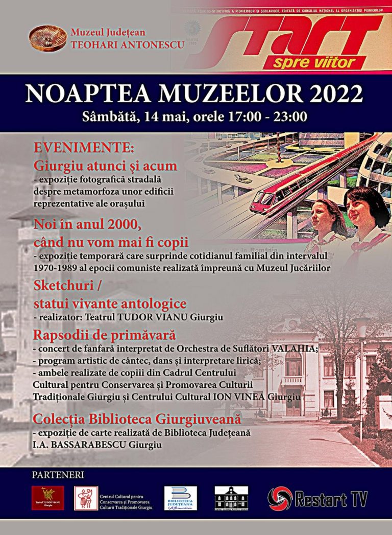 Invitație la Noaptea Muzelor 2022