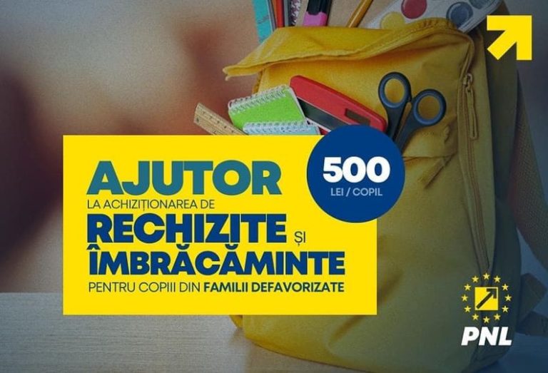Deputatul Gabriela Horga: „Aproape 100.000 de elevi au primit ajutorul de 500 de lei pentru îmbrăcăminte și rechizite”