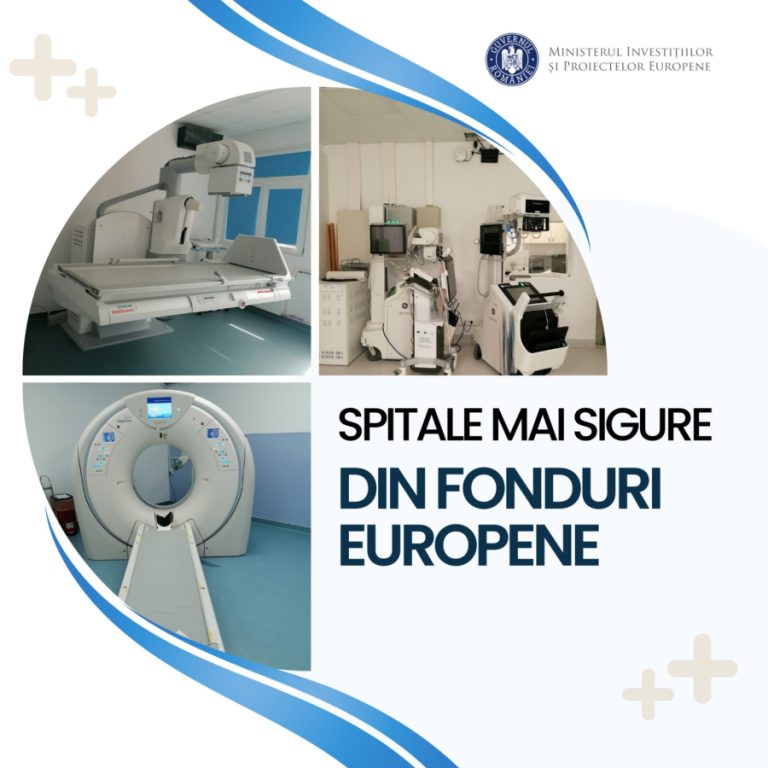 Europarlamentarul Dan MOTREANU: „Fonduri europene nerambursabile pentru dotarea spitalelor din România”