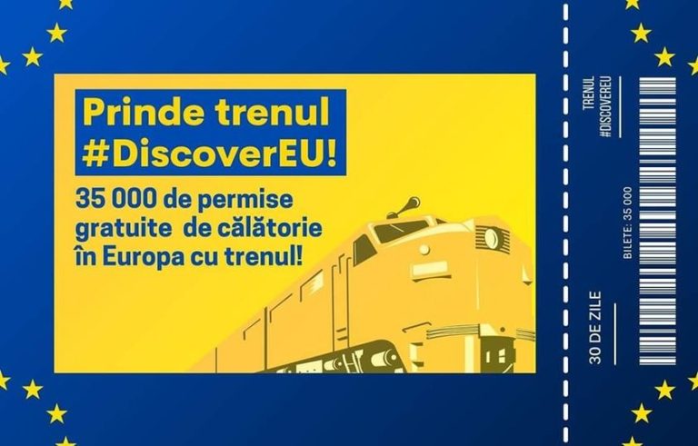 Europarlamentarul Dan MOTREANU: „Abonamente de tren gratuite pentru tineri prin DiscoverEU, destinate descoperirii Europei”