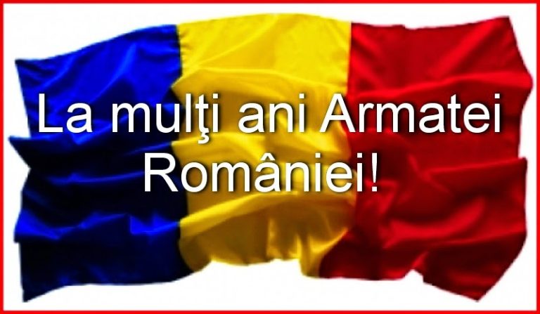 Deputatul liberal, Alexandru ANDREI: „La mulți ani, Armatei române! La mulți ani, tuturor militarilor români!”