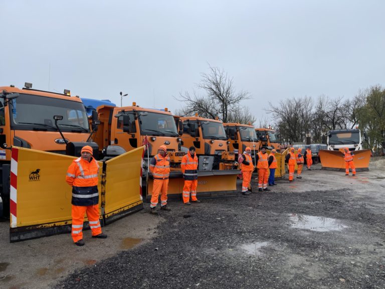 Direcția Județeană de Transport Giurgiu este pregătită pentru deszăpezire