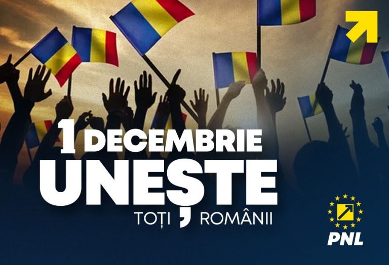 Mesajul vicepreședintelui PNL, Dan MOTREANU, cu ocazia Zilei Naționale a României
