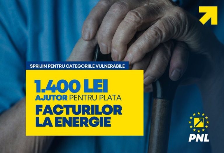 Europarlamentarul Dan MOTREANU: „1.400 de lei pentru plata facturilor la energie pentru categoriile vulnerabile”