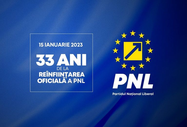 Europarlamentarul Dan MOTREANU: „Acum 33 de ani, pe 15 ianuarie 1990, Partidul Național Liberal s-a reînregistrat ca partid politic.”