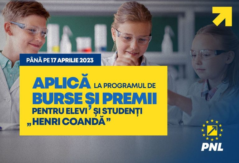 Europarlamentarul Dan MOTREANU: „Elevii și studenții din România pot primi burse de cercetare în valoare de 100.000 lei”