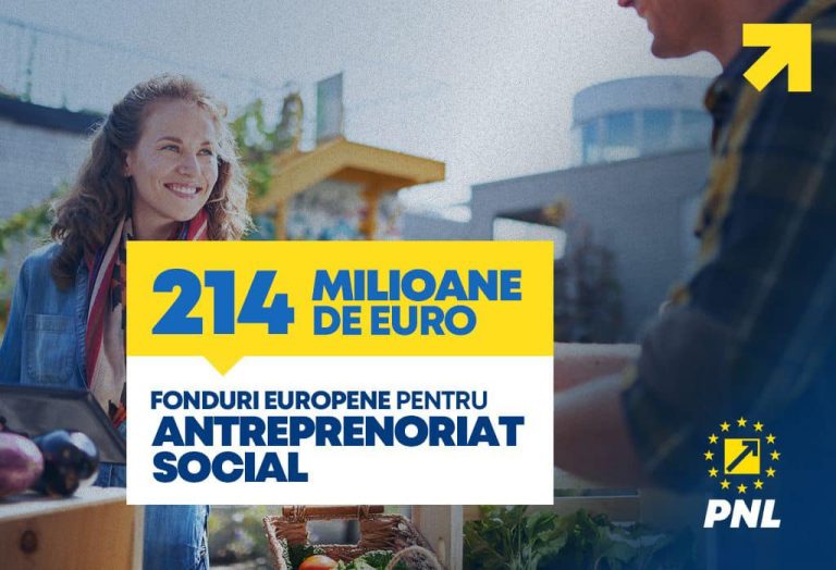 Dan MOTREANU, vicepreședintele PNL: „Guvernul României folosește fonduri europene pentru sprijinirea antreprenorilor și crearea de noi locuri de muncă.”