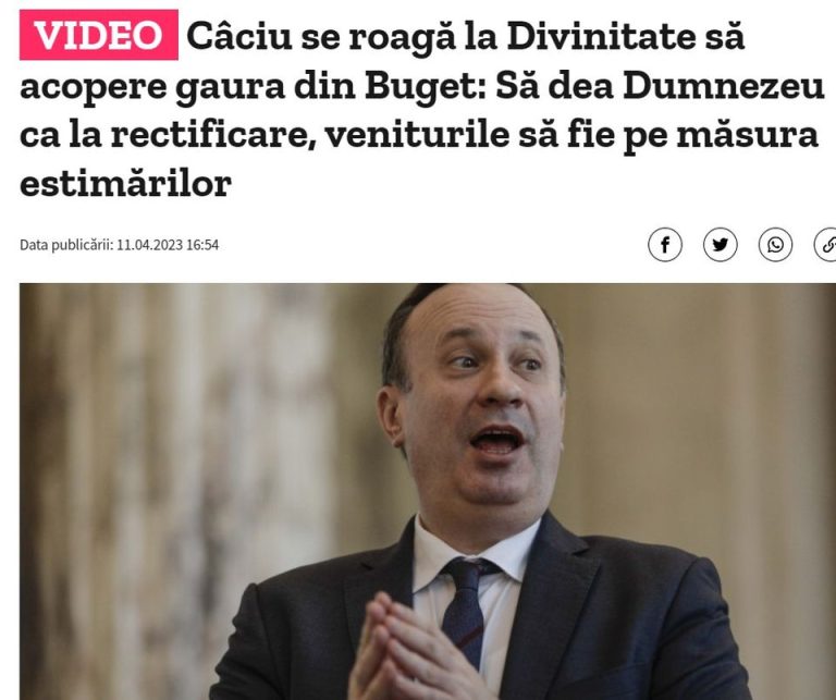 Dan MOTREANU: „Adevărul despre situația finanțelor țării se știe!…”