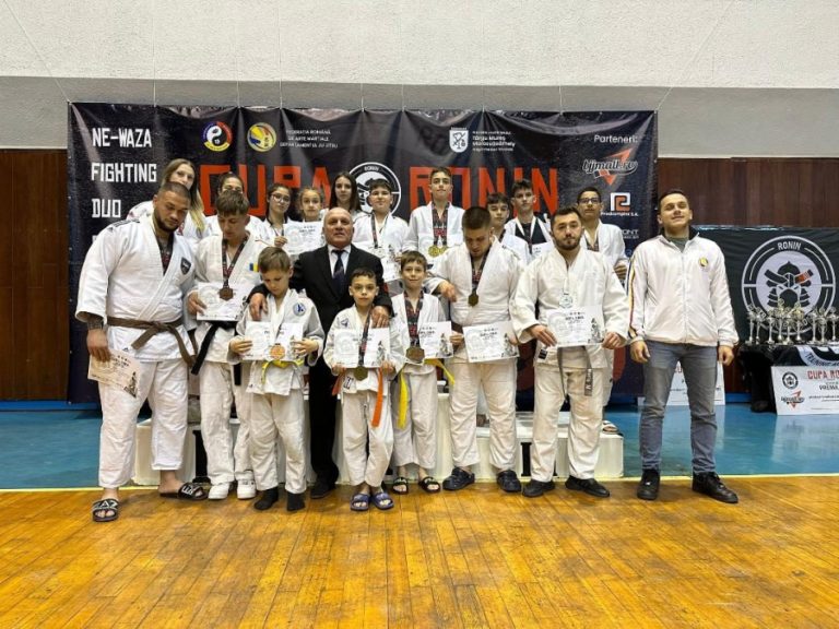 Alte 22 de medalii câștigate de elevii profesorului CHELU, la ediția a doua a  Cupei ” Ronin”.  la Ju Jitsu! Lista cu numele câștigătorilor…! (Galerie FOTO)