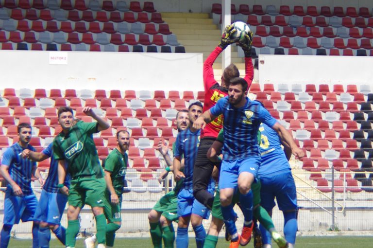 Fotbal: Liga a IV-a, Viitorul Tîntava a dispus de Victoria Adunații Copăceni după loviturile de departajare