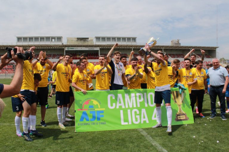FOTBAL Liga IV-a: După 6 ani, Dunărea Giurgiu este din nou ”regina” județului Giurgiu, la fotbal!