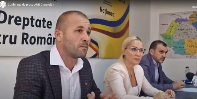 ”Nu vrem ca giurgiuveanul să devină cobaiul nimănui!”- a fost declarația reprezentanților AUR – Giurgiu în legătură cu proiectul realizării unui incinerator la Giurgiu. Ce alte teme au fost dezbătute la conferința de presă de joi, 14 septembrie! (VIDEO)