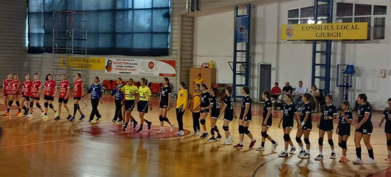 HANDBAL junioare – 3. ”Dunărea Giurgiu” – ”Viitorul Pantelimon” 19-27 (8-12)