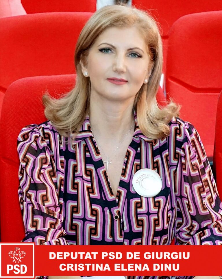 Cristina Elena DINU: „PSD îi sprijină în continuare pe românii cu venituri mici.”