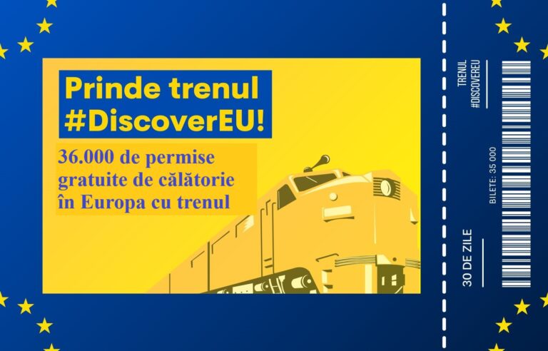 36.000 de tineri cu vârsta de 18 ani vor călători gratuit în Europa