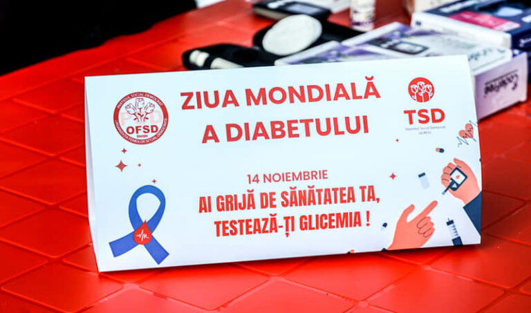 Cristina Elena DINU: „Giurgiuvenii și-au testat glicemia în cadrul acțiunii «Ai grijă de sănătatea ta! #Testează-ţi glicemia!»”