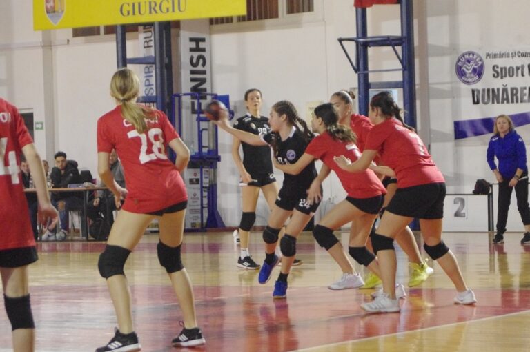 Handbal. Junioarele 3 ale ”Dunării Giurgiu”, victorie pe teren propriu, 26-16, cu CSS Ilfov