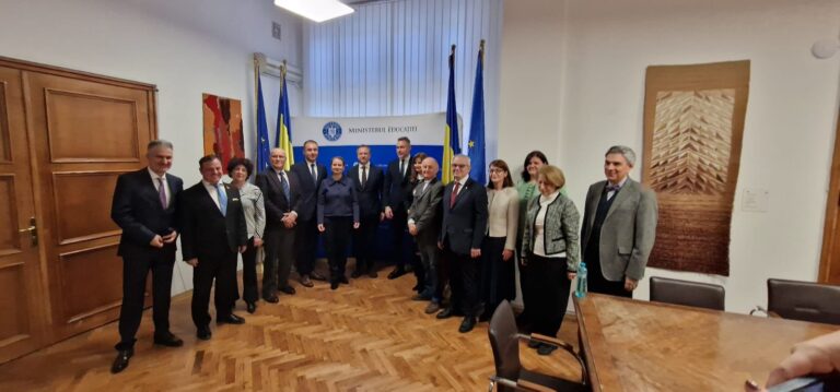 Vineri,19 ianuarie, a fost semnat Proiectul Campusului pentru Învățământul dual, Giurgiu, la sediul Ministerului Educației