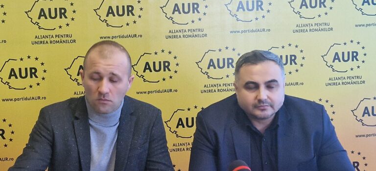 „Coaliția Fricii, PSD – PNL”, așa a numit Iulian Naipeanu, coordonatorul filialei AUR Giurgiu, conferința de presă, de joi, 22 februarie…!