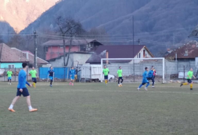 FOTBAL. Joc bun și victorie în ultimul amical al echipei „Dunărea Giurgiu”, în cantonamentul de la Brezoi