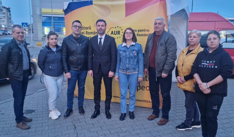 Unde și când se pot întâlni cetățenii cu conducerea filialei AUR Giurgiu și cu candidatul pentru funcția de primar al acestui partid, Bogdan BRATU!