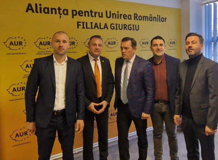 Iulian Naipeanu, coordonator al AUR Giurgiu: „Echipa AUR va câștiga tot ceea ce înseamnă alegeri  în Giurgiu, în 2024!”