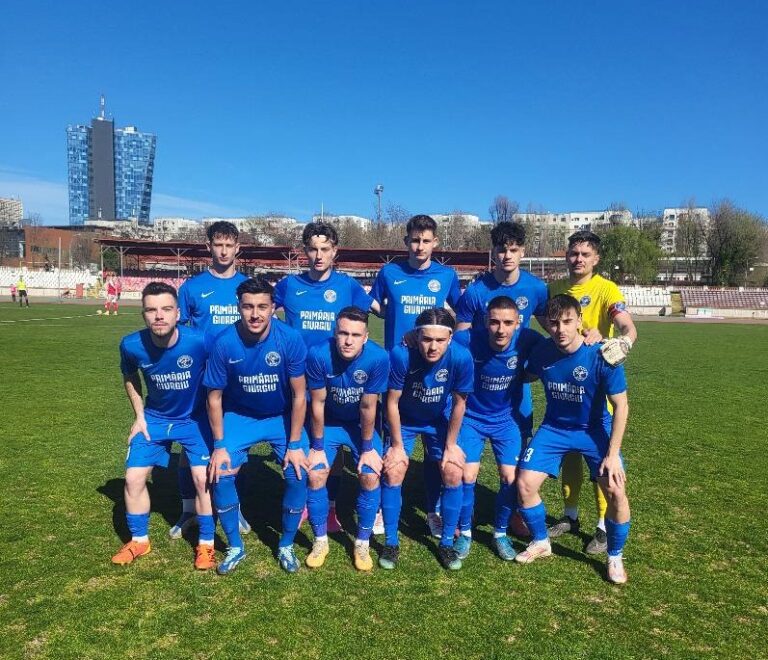 FOTBAL. „CS Dinamo București” – „Dunărea Giurgiu” 2-0 (0-0) , în  prima etapă a play-off-ului Ligii a III-a