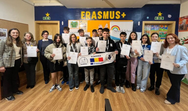 Profesori și elevi din unități de învățământ din județul Giurgiu implicați în mobilități Erasmus+
