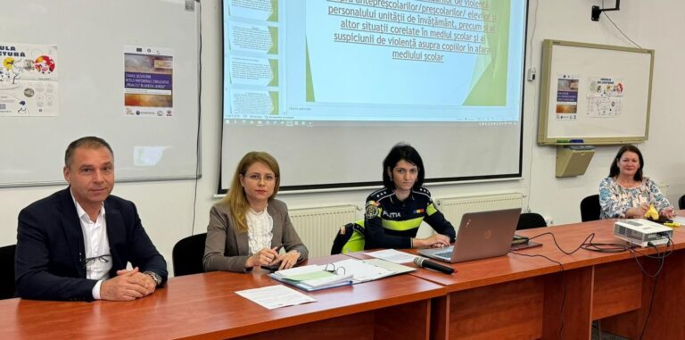 Prof. Ion Ghimpețeanu, inspector școlar general: „Inspectoratul Școlar Județean Giurgiu dezaprobă constant actele de violență (…) Asumarea diminuării violenței în mediul școlar, aparține tuturor factorilor implicați în viața școlii!”