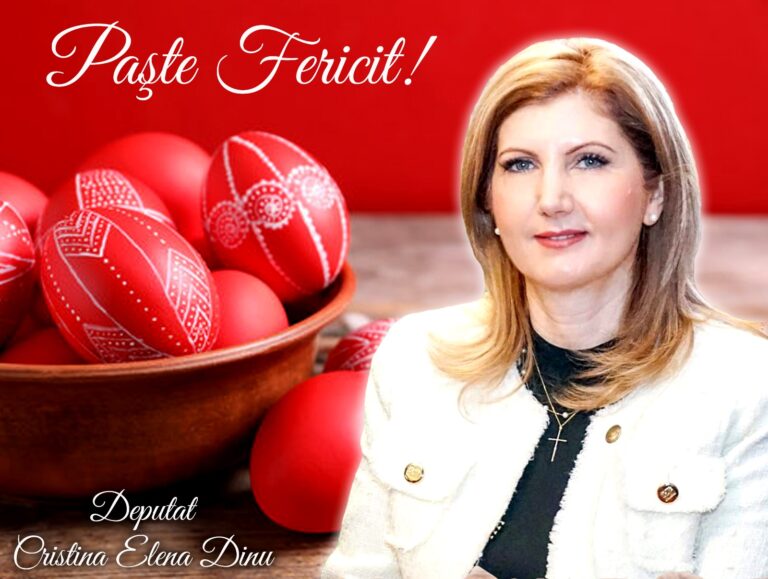 Deputat Elena DINU: Mesajul de Paște