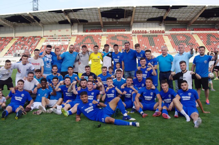 FOTBAL. La final de campionat, „Dunărea Giurgiu” s-a clasat pe locul 4 în Liga a III-a, din seria a IV-a.