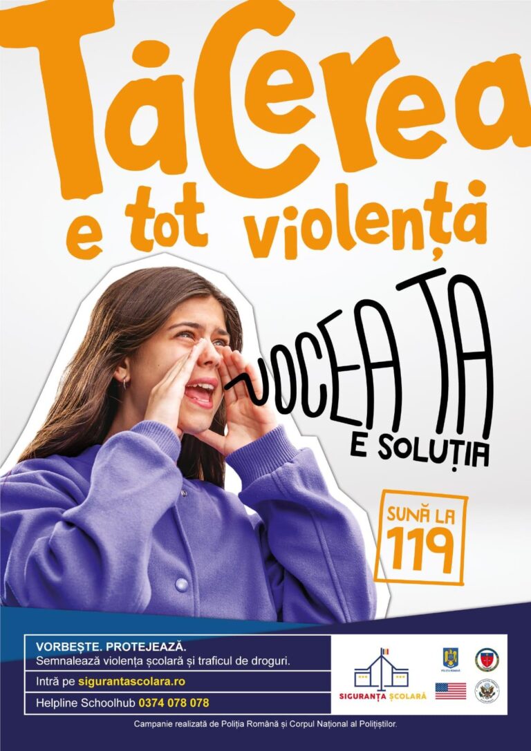 Instituțiile statului colaborează cu părinți și ONG-uri pentru a combate bullying-ul și violența în școli