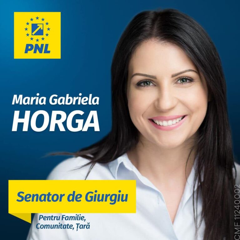 Maria Gabriela HORGA, candidatul PNL Giurgiu pentru Senat!