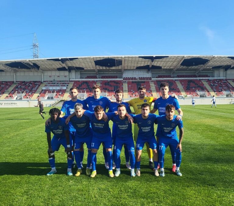 FOTBAL. Liga a III-a. Remiză surprinzătoare pe stadionul „Astra”: „Dunărea Giurgiu” – „Vediţa Coloneşti” 1-1 (0-1)! 