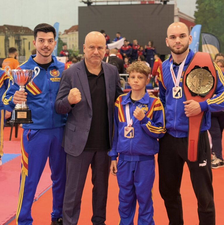 Doi tineri giurgiuveni din Clubul Sportiv „Ionuț Mitrea” au devenit campioni mondiali de KEMPO! (Galerie foto)
