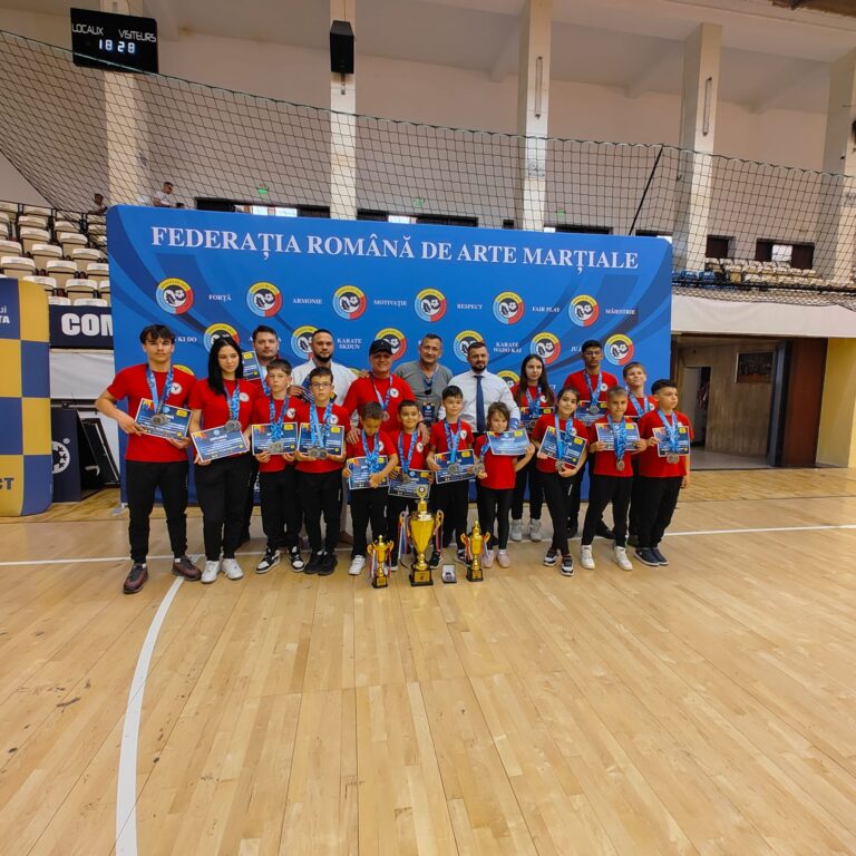 31 de medalii obținute de sportivii giurgiuveni, ai clubului Aquila, la ediția a II-a a Cupei „Marina -George Ungureanu”, la Ju-Jitsu