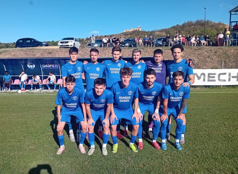 FOTBAL. Liga III-a, seria 5-a: Dunărea Giurgiu a plecat de la Curtișoara cu toate punctele!