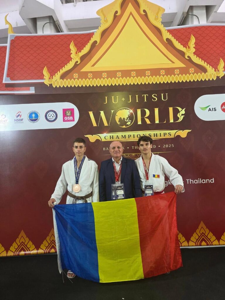 Doi sportivi de la Aquila Giurgiu, prezenți la Campionatul Mondial de Ju Jitsu din Bangkok – Thailanda