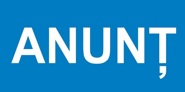 Anunț angajare