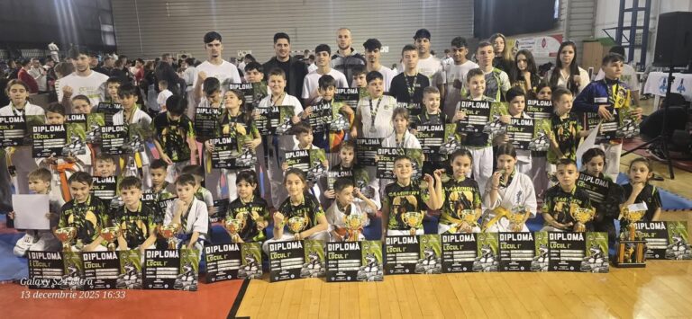 Prima ediție a turneului de karate Kyokushin-kan, organizat la Giurgiu, a fost un succes! Peste 200 de copii și tineri prezenți din toată țara și din Bulgaria (Link)