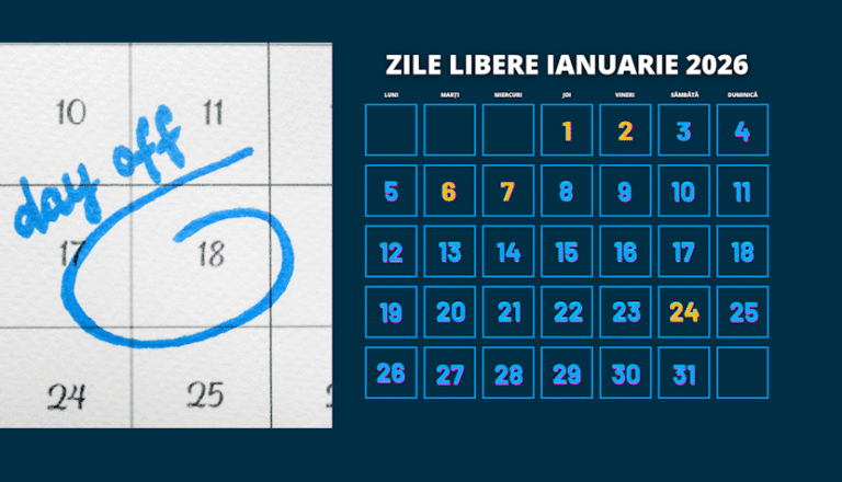 Ziua de luni, 5 ianuarie, este zi lucrătoare pentru bugetari.