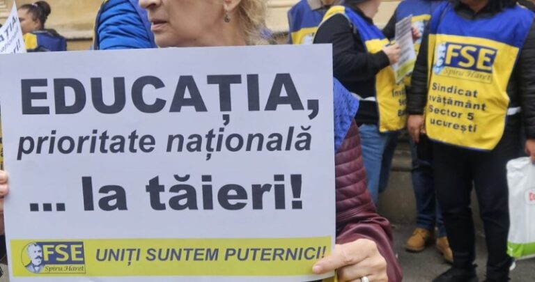 Federația Sindicatelor din Educație -„Spiru Haret” Giurgiu se pregătește de mitingul de pe 4 februarie, ce va avea loc în Capitală. Profesorii reclamă scăderea calității educației în școli…
