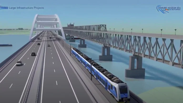 Al doilea Pod peste Dunăre, la Giurgiu, urmează să fie construit, la pachet cu Autostrada București-Giurgiu