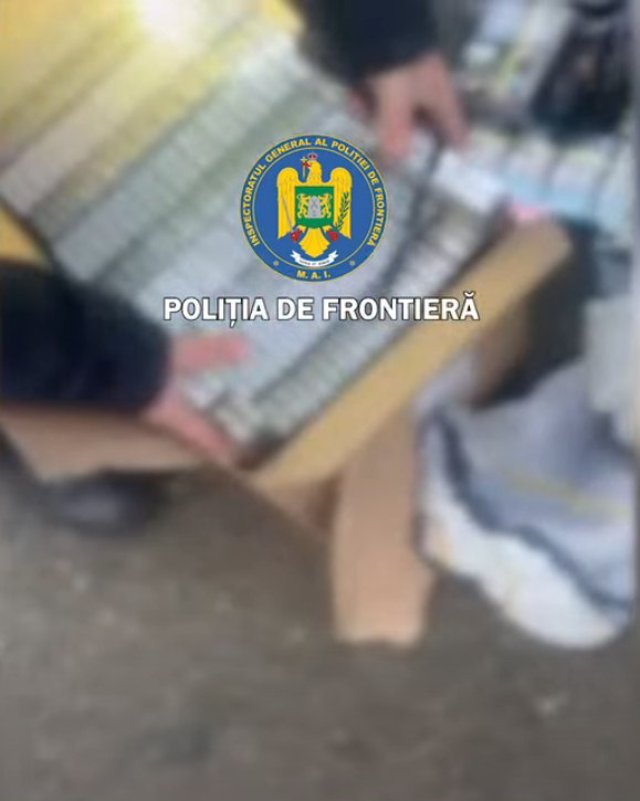 Contrabanda cu țigări dinspre Bulgaria, fără documente, e în toi…Cât au confiscat polițiștii de frontieră doar în 6 zile
