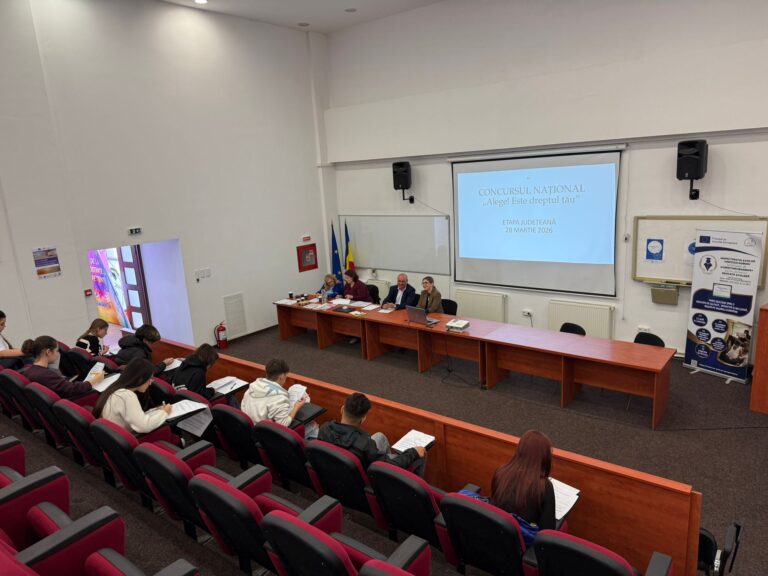 Riscuri și pericole asupra tinerilor consumatori provocate de platformele social media și utilizarea inteligenței artificiale, a fost tema concursului organizat de CJPC Giurgiu