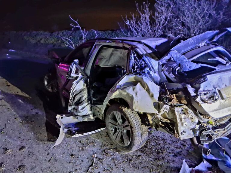 Noaptea trecută, un bărbat a fost rănit într-un accident rutier pe DJ 411, între Călugăreni și Crânguri, județul Giurgiu
