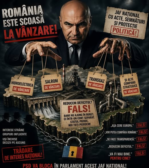 Deputat Marian MINA: „Sub bagheta lui Ilie Bolojan, România este scoasă la VÂNZARE!”
