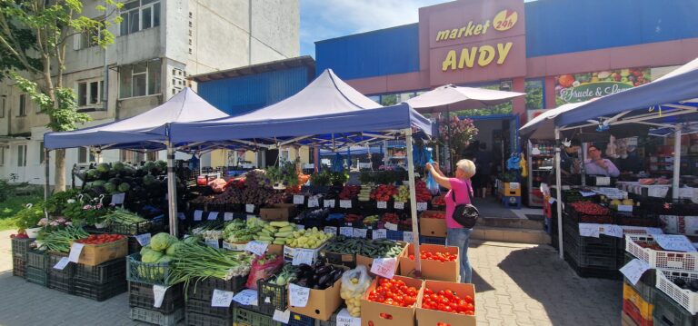 Prețurile legumelor și zarzavaturilor la Market ANDY – cartier Tineretului, municipiul Giurgiu